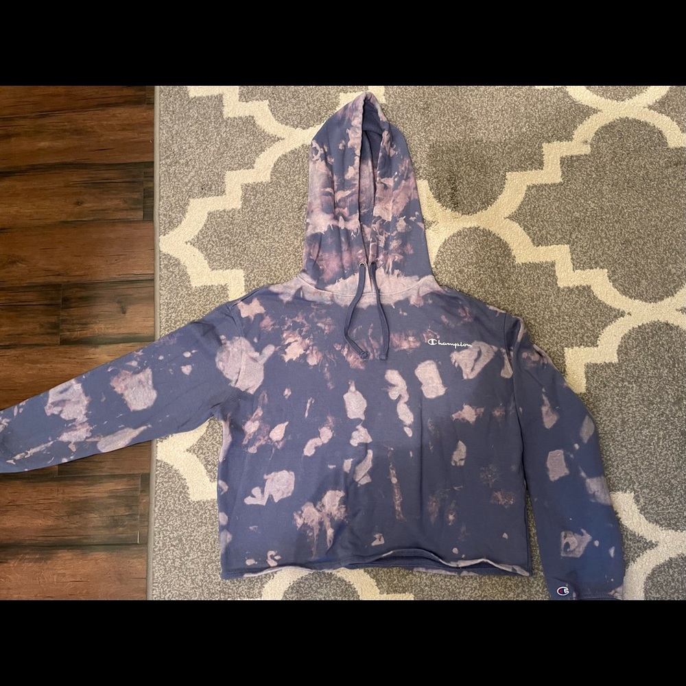 Champion cropped hoodie